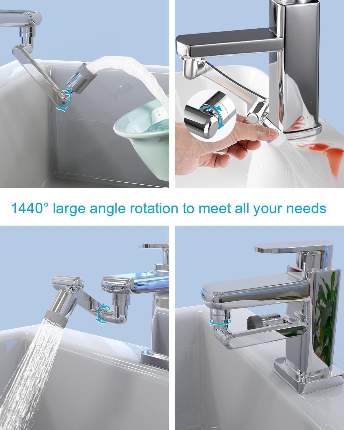 1080° Rotating Faucet Extender