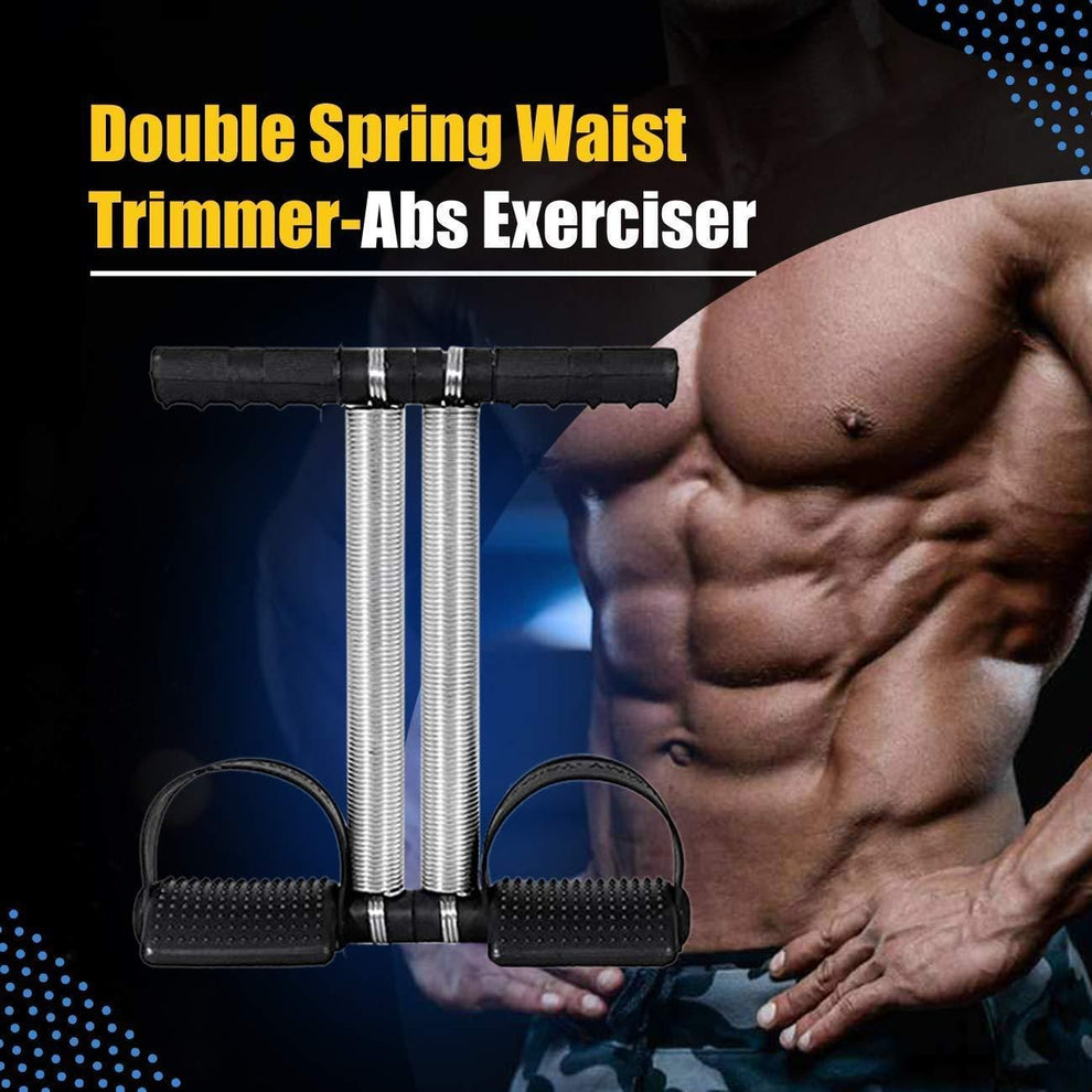 Double Spring Tummy Trimmer & Abs Exerciser