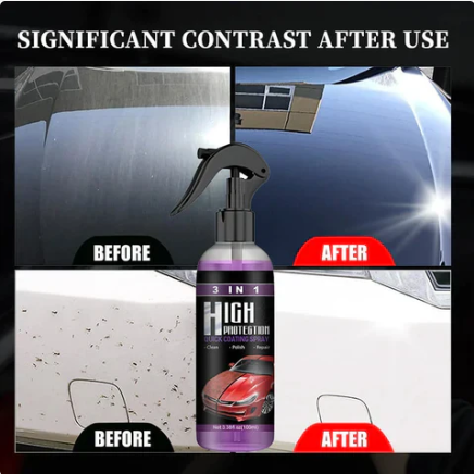 3 in 1 High Protection Car Coating Spray (Buy 1 Get 1 Free)