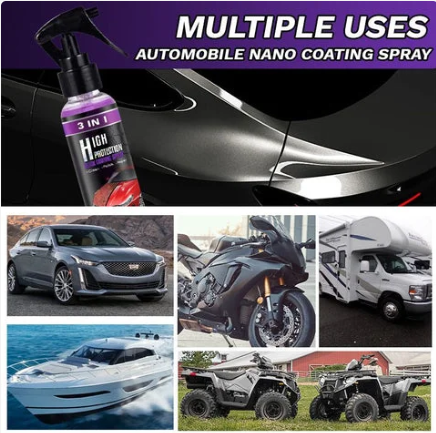 3 in 1 High Protection Car Coating Spray (Buy 1 Get 1 Free)